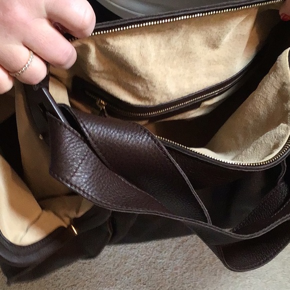 Bottega Veneta Dark Brown Leather Tote. Vintage. Letter of authenticity. - Picture 8 of 10